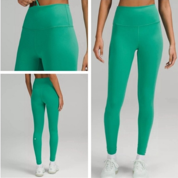 lululemon athletica Pants - NWT Lululemon Wunder Train HR Tight 28” | Color: Maldives Green | Size: 4